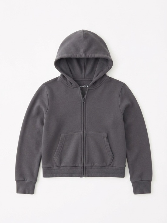 abercrombie kids Other - Abercrombie Kids Charcoal Zip-Up Hoodie